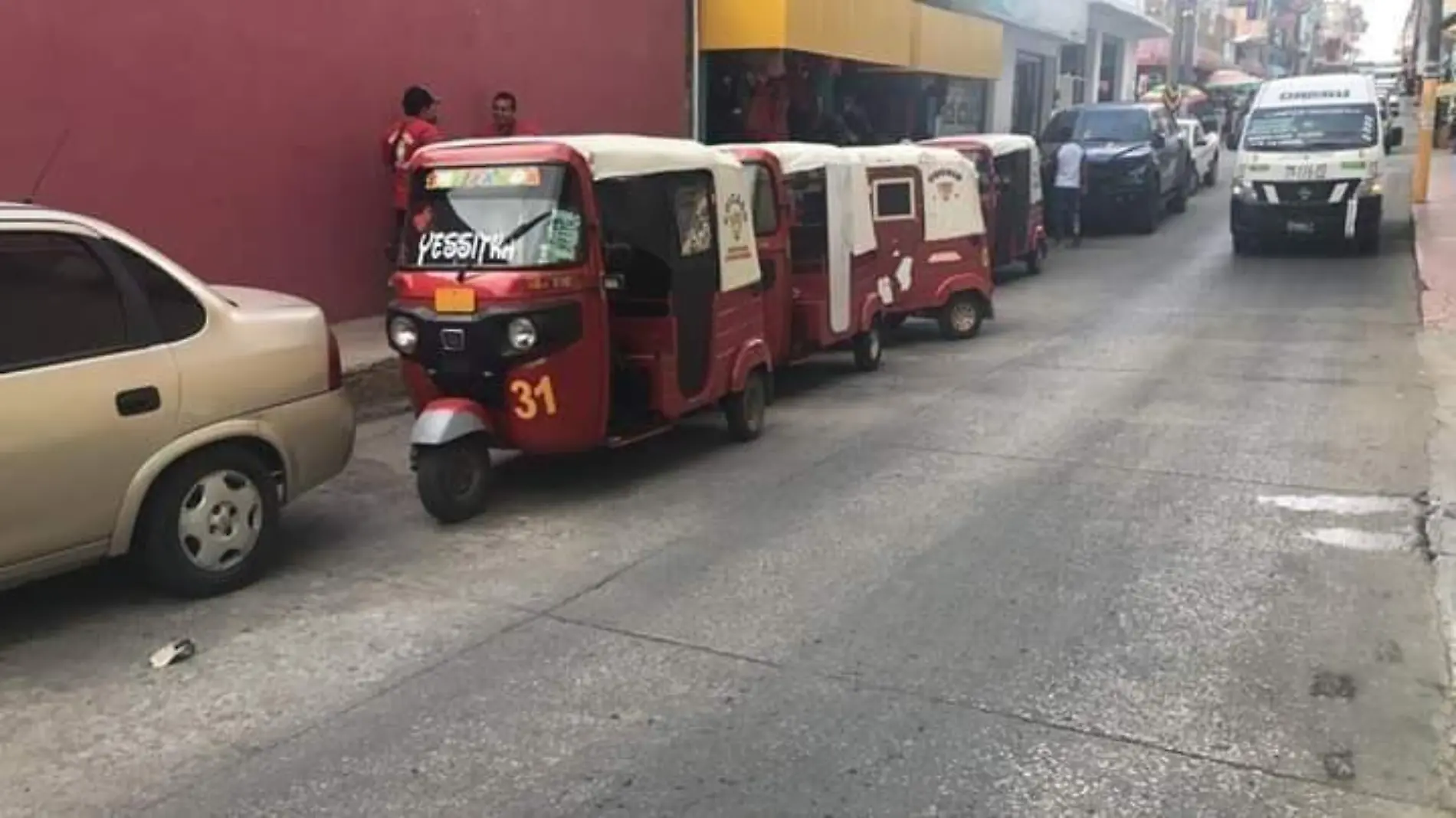 Mototaxis bloqueo